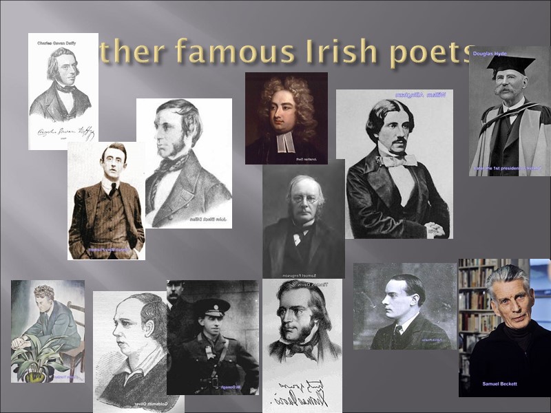 Other famous Irish poets